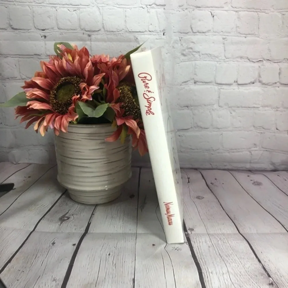 1991 Vintage PURE & SIMPLE cook book neiman marcus first edition hard cover